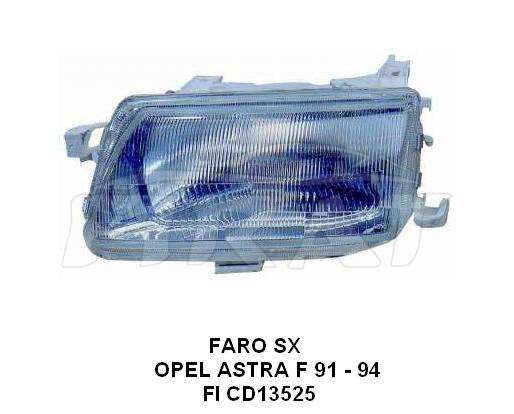 FARO OPEL ASTRA F 91-94 ANT.SX - Clicca l'immagine per chiudere